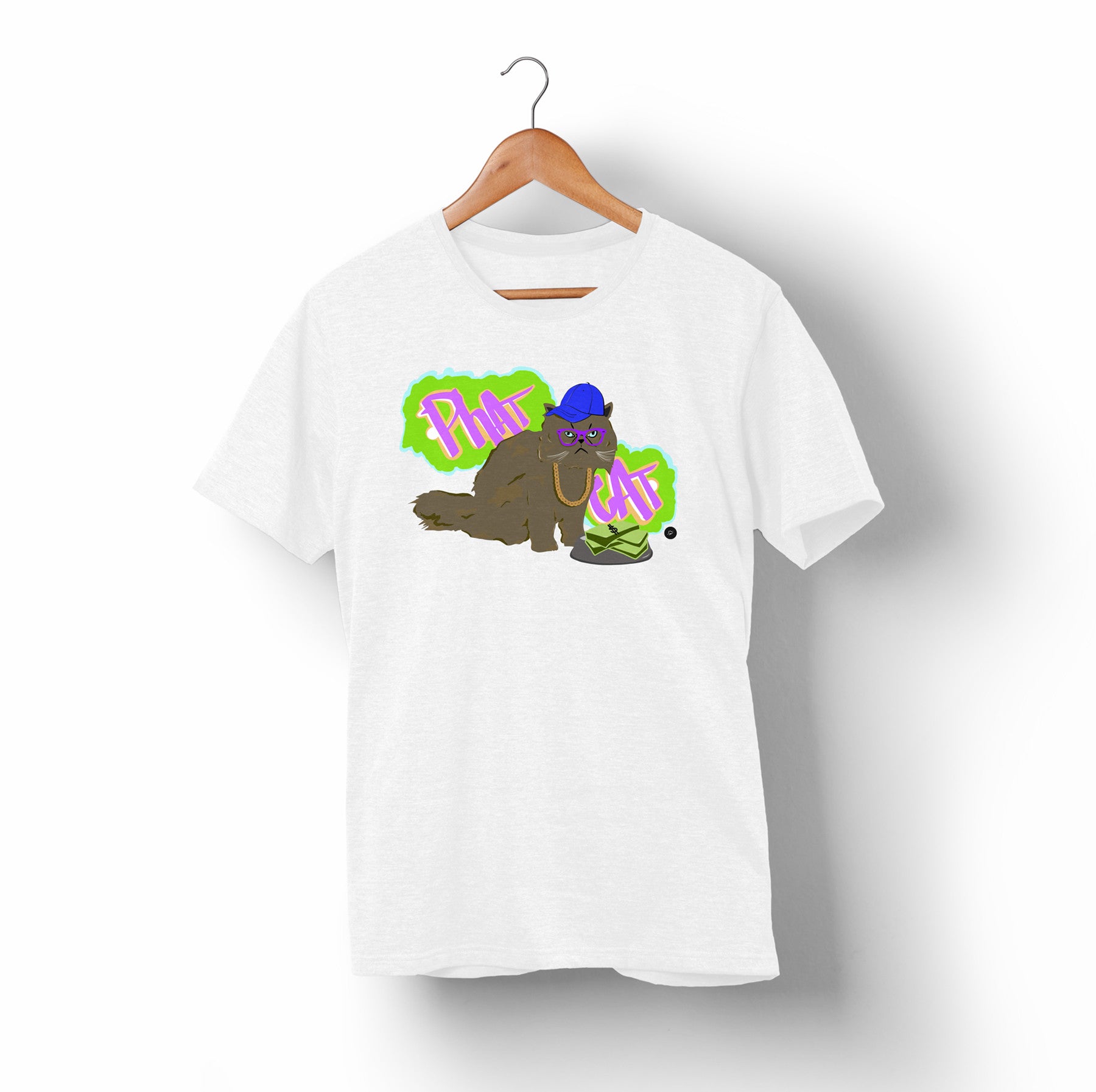Phat Cat | White Shirt