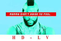Mamma Didn't Raise No Fool - Heather Blue | Custom Shirts for Men