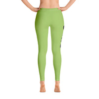 Reach Up Reach Out | Ruro | Lime Green Leggings