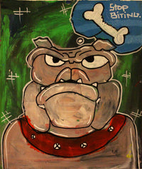 Stop Biting (Limited Edition)  Benjamen Janey Original Artwork
