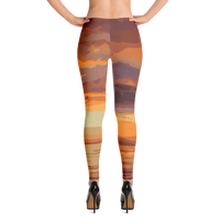 Sunset Leggings for Women