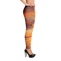 Sunset Leggings for Women