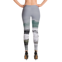 Ocean Wave Leggings for Women