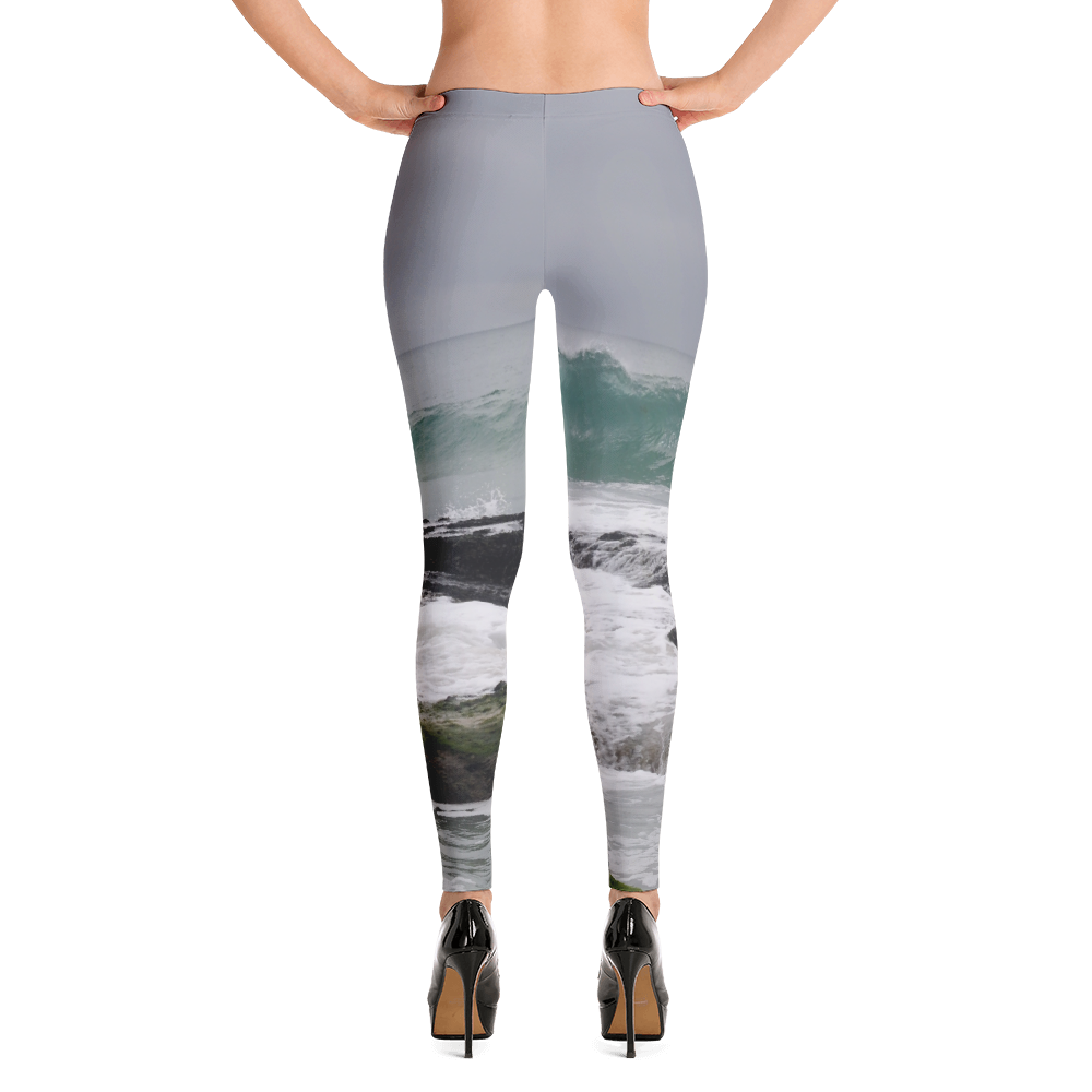 Ocean Wave Leggings for Women