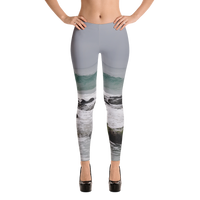Ocean Wave Leggings for Women
