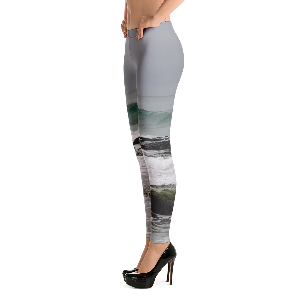 Ocean Wave Leggings for Women