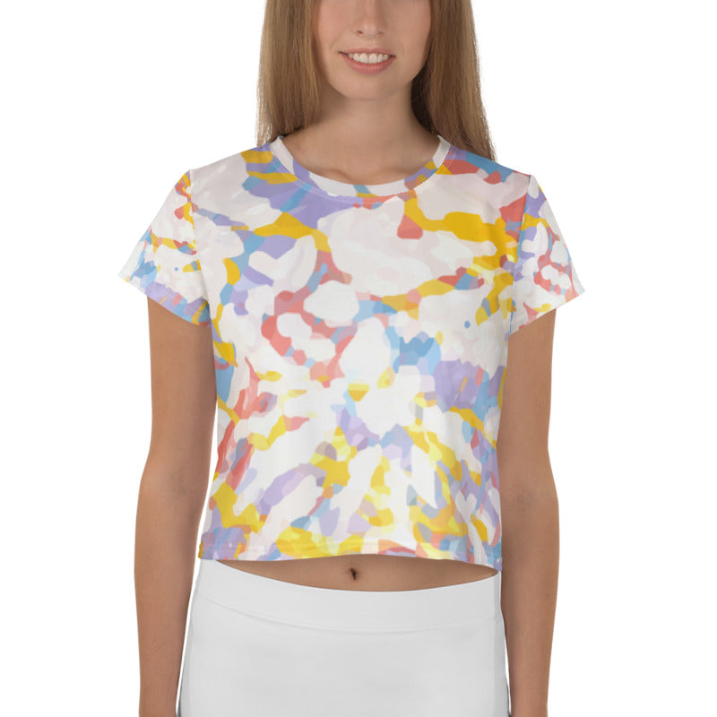Tie Dye Crop Top for Women
