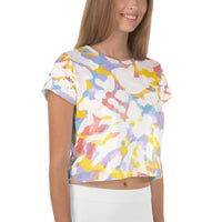 Tie Dye Crop Top for Women