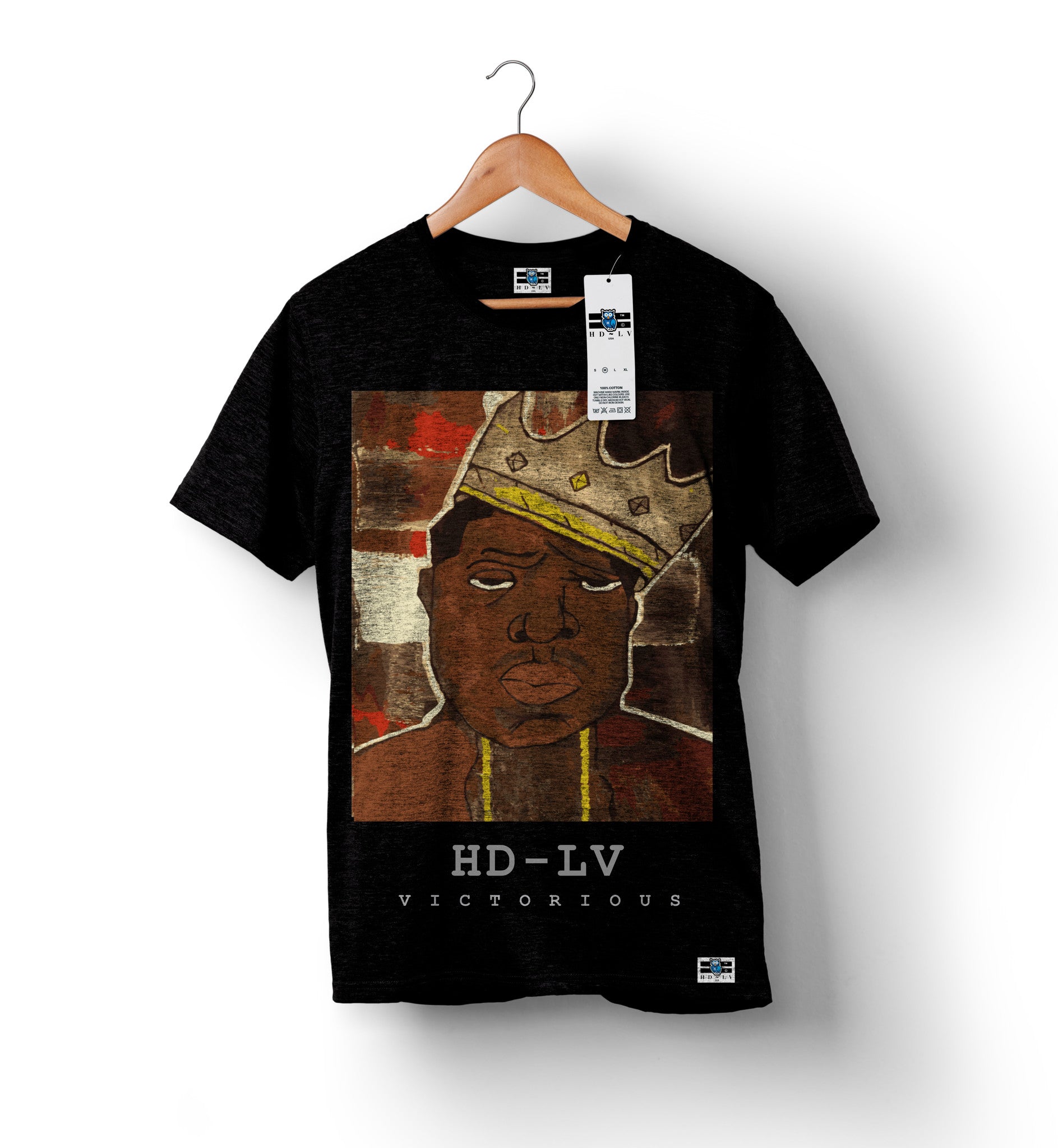 Hip-Hop Shirts | Notorious BIG Victorious | Black | Exclusive Shirts for Men