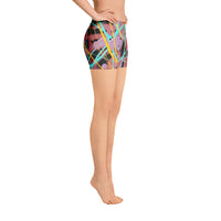 Fire Water | Spandex Shorts