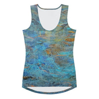 Salma Arastu | Blue Movement | Tank Top