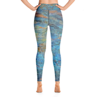 Salma Arastu | Blue Movement | Yoga Pants
