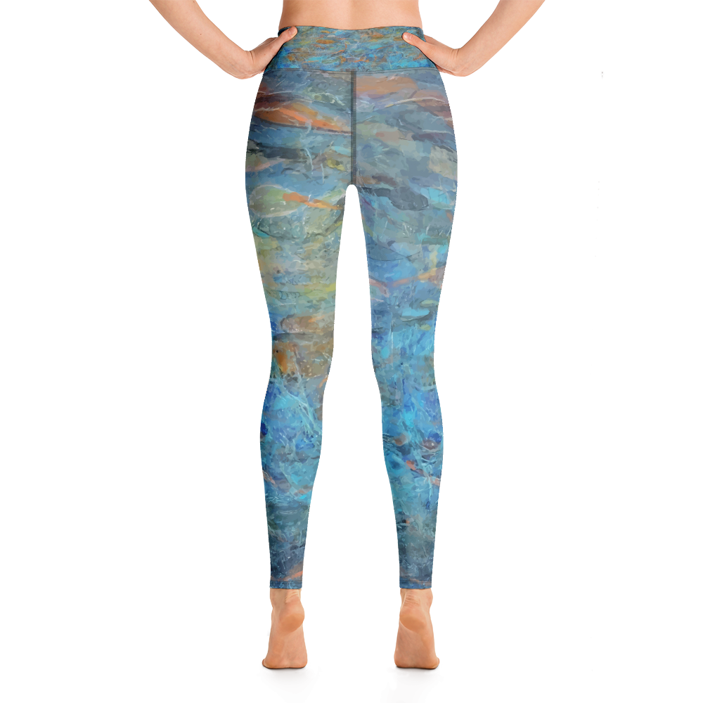 Salma Arastu | Blue Movement | Yoga Pants