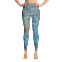 Salma Arastu | Blue Movement | Yoga Pants