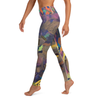 Abstract Painting | Yoga Pants