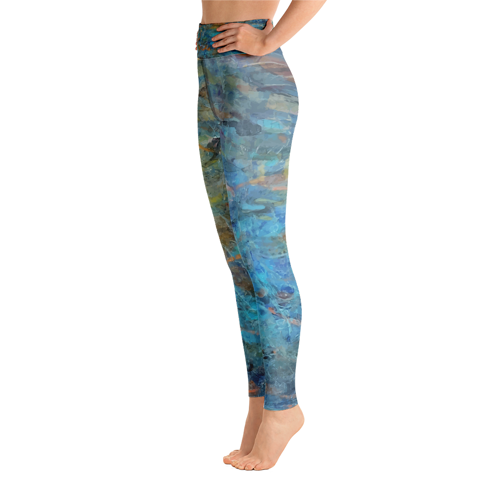 Salma Arastu | Blue Movement | Yoga Pants