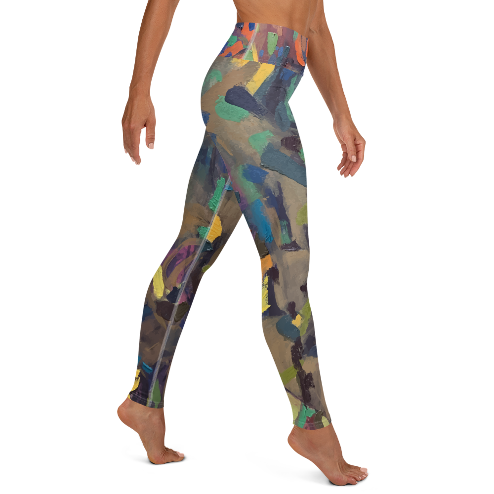 Abstract Painting | Yoga Pants
