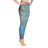 Salma Arastu | Blue Movement | Yoga Pants