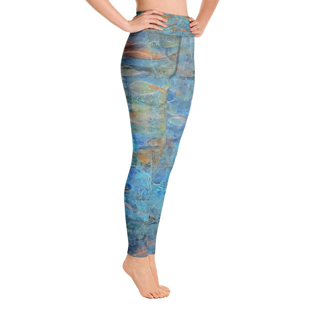 Salma Arastu | Blue Movement | Yoga Pants