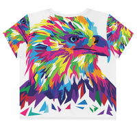 Shop and Buy Eagles Crop Top for animal lovers