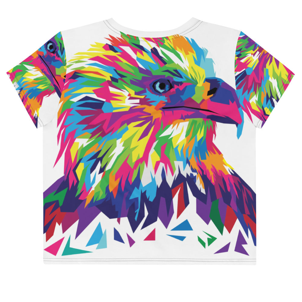 Shop and Buy Eagles Crop Top for animal lovers