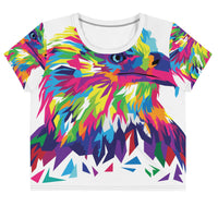 Shop and Buy Eagles Crop Top for animal lovers