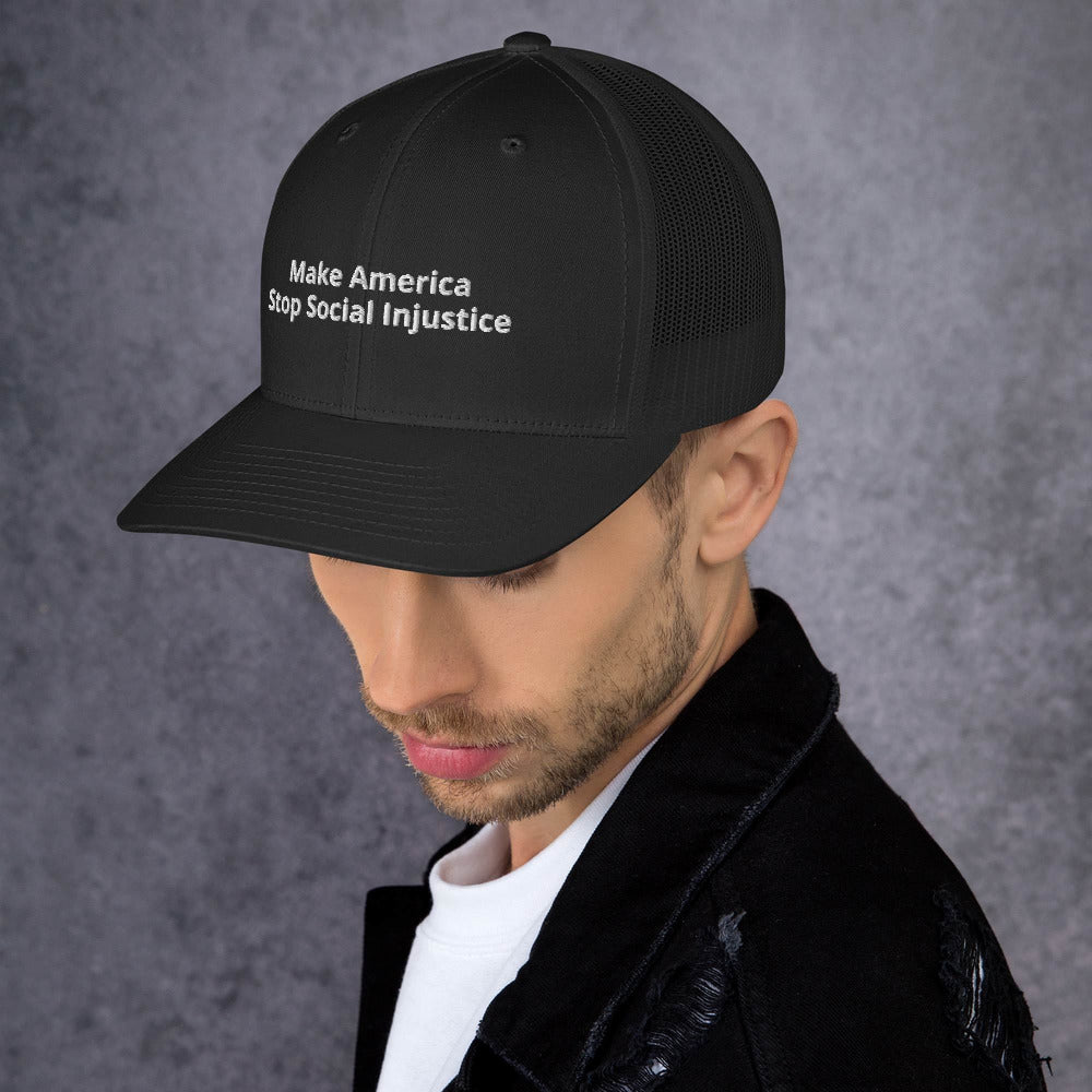 Make America Stop Social Injustice - Cap