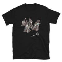 Rebel With A Cause | Black T-Shirt | by Louisa McHugh