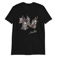 Rebel With A Cause | Black T-Shirt | by Louisa McHugh