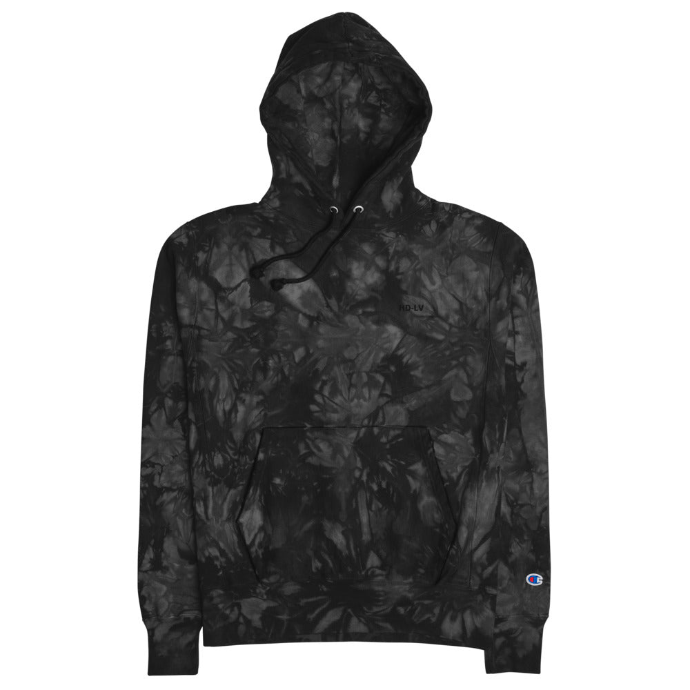 Tie-Dye | Champion | HD-LV Black Hoodie