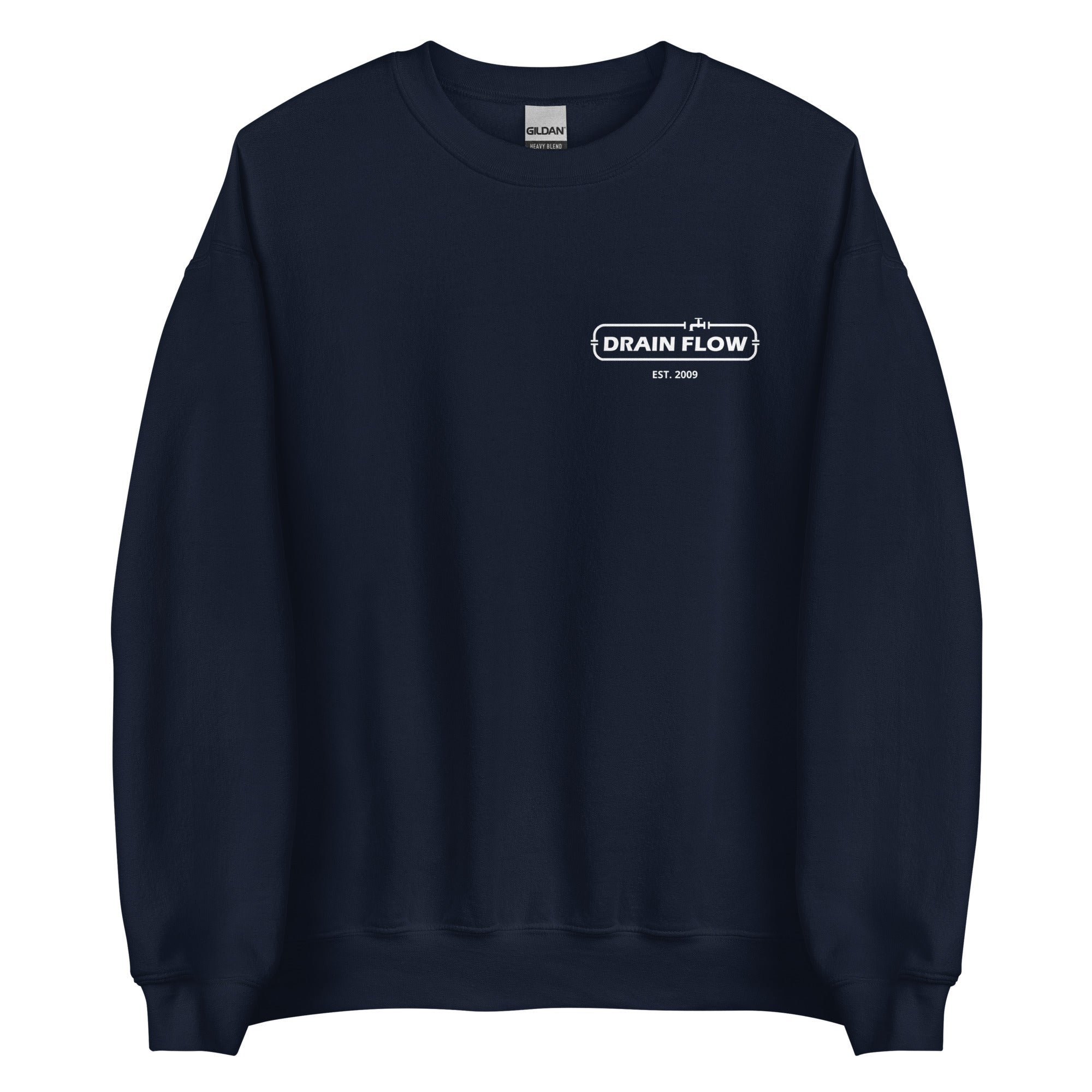 Drain Flow Crewneck Sample