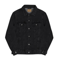 HD-LV  | Faith In The Unseen | Mens Black Jean Jacket